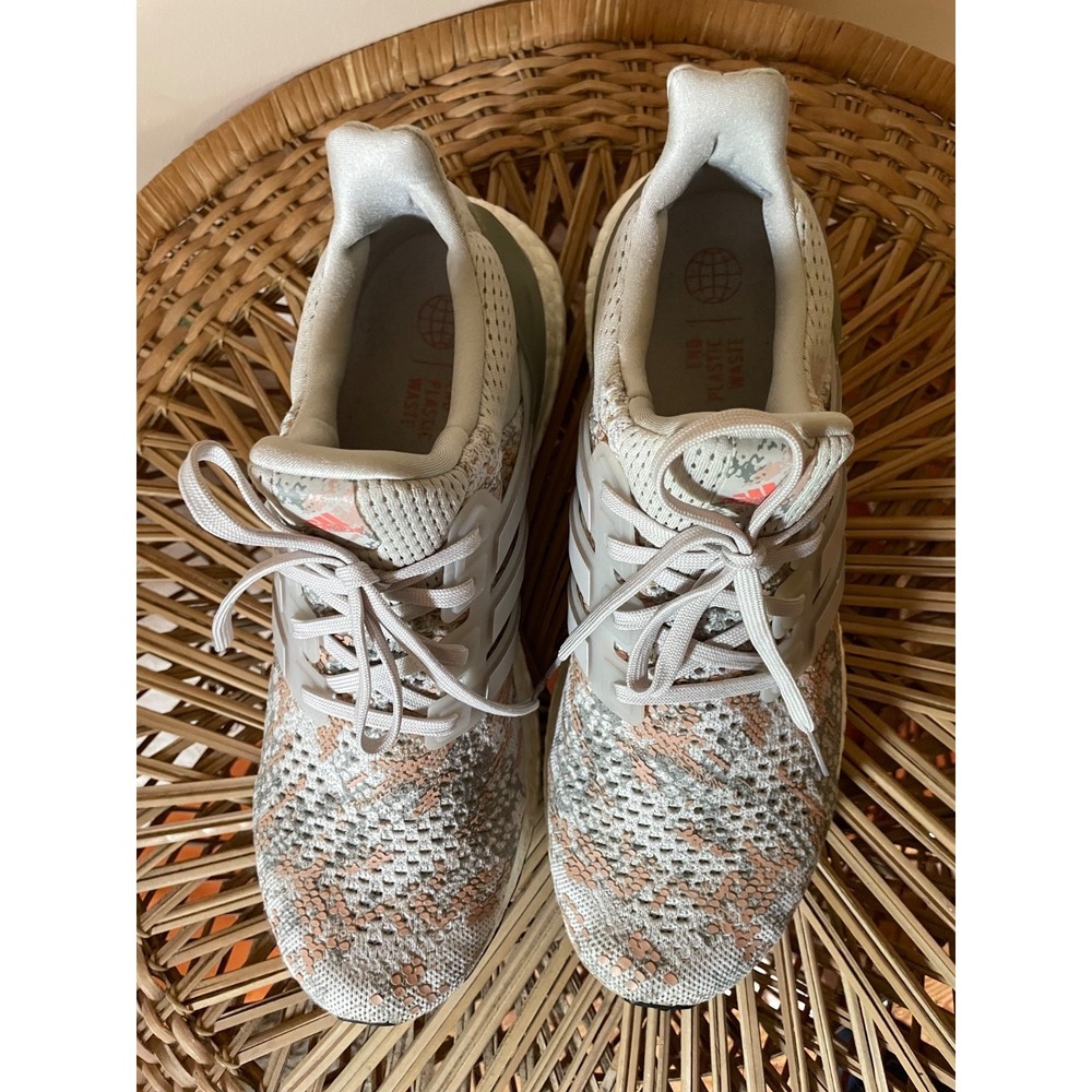 Adidas UltraBoost 1.0 Grey Pink Snakeskin running walking athletic nursing - Picture 2 of 8